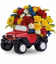 Jeep Wrangler King of the Road by Teleflora from Fields Flowers in Ashland, KY